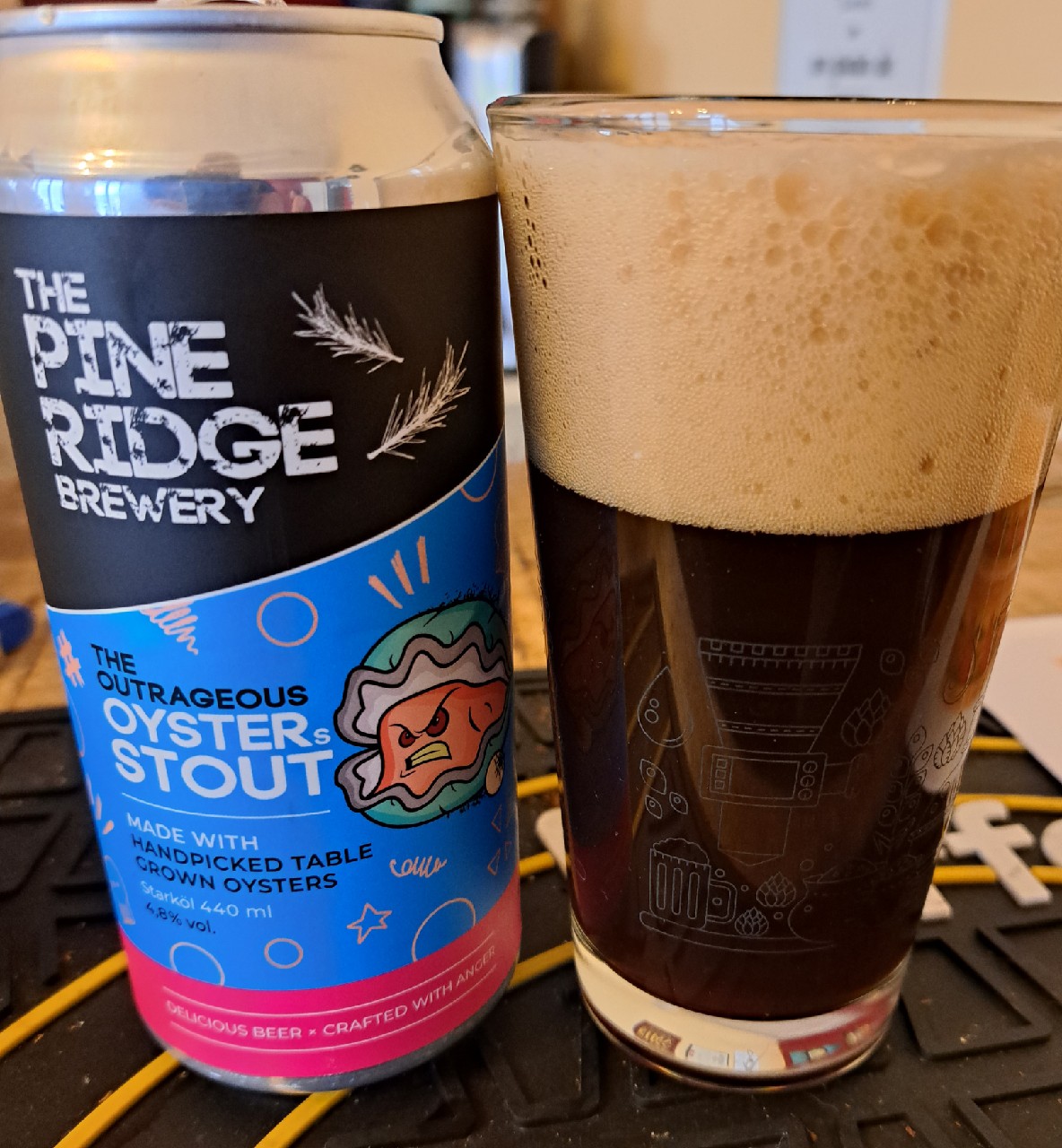 The Outrageous Oysters Stout, Sweden