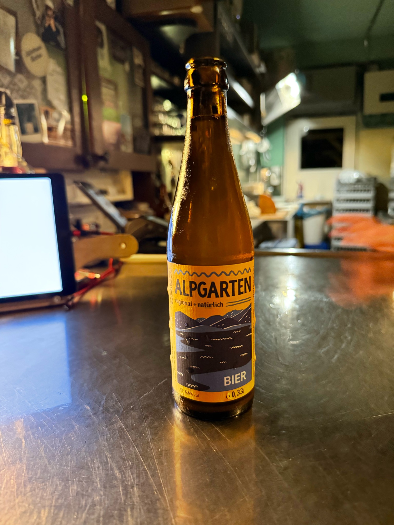 Alpgarten, Hoppebräu