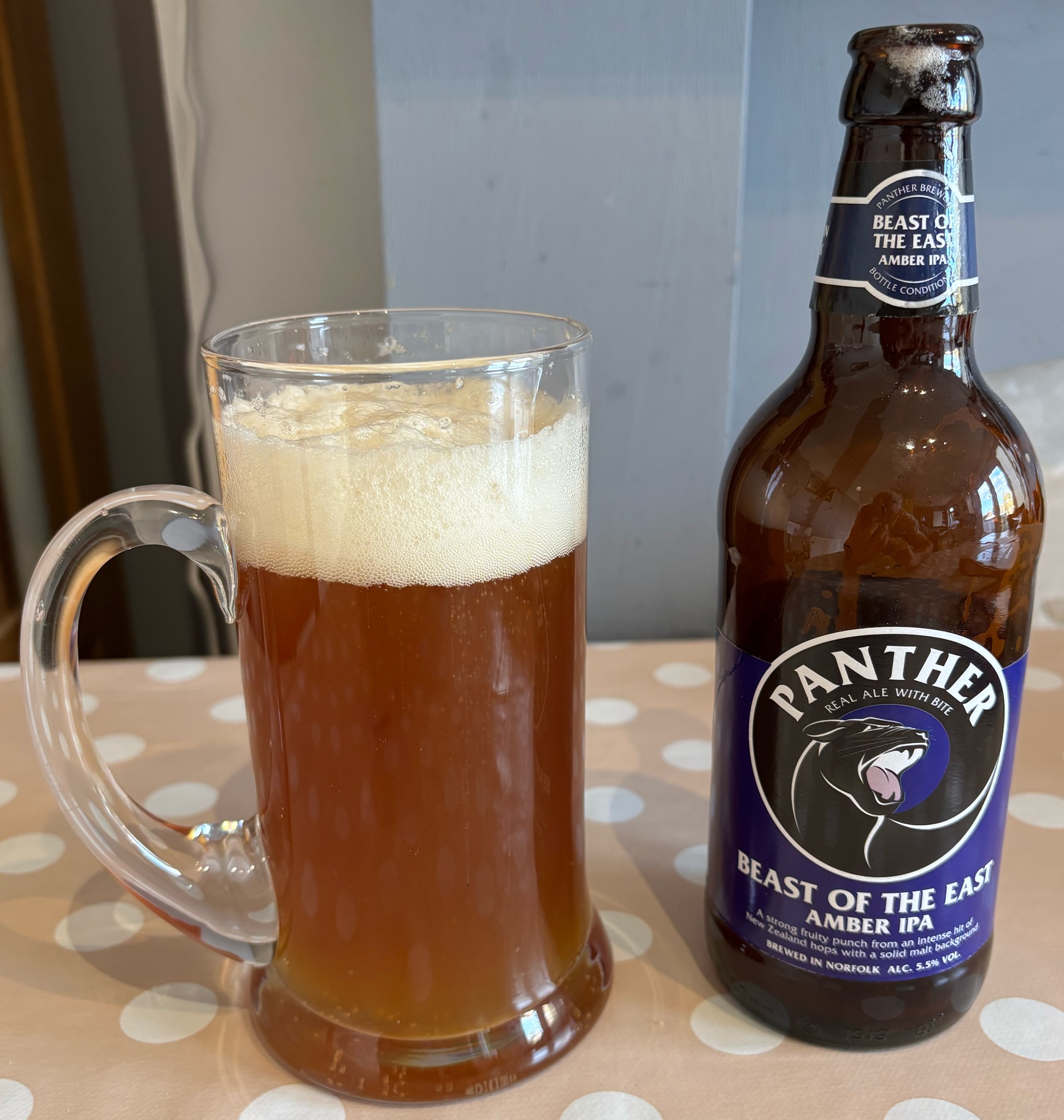 Beast Of The East, Panther Brewery