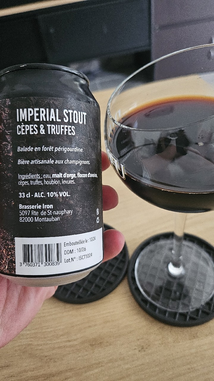 Imperial Stout cèpes truffes, France