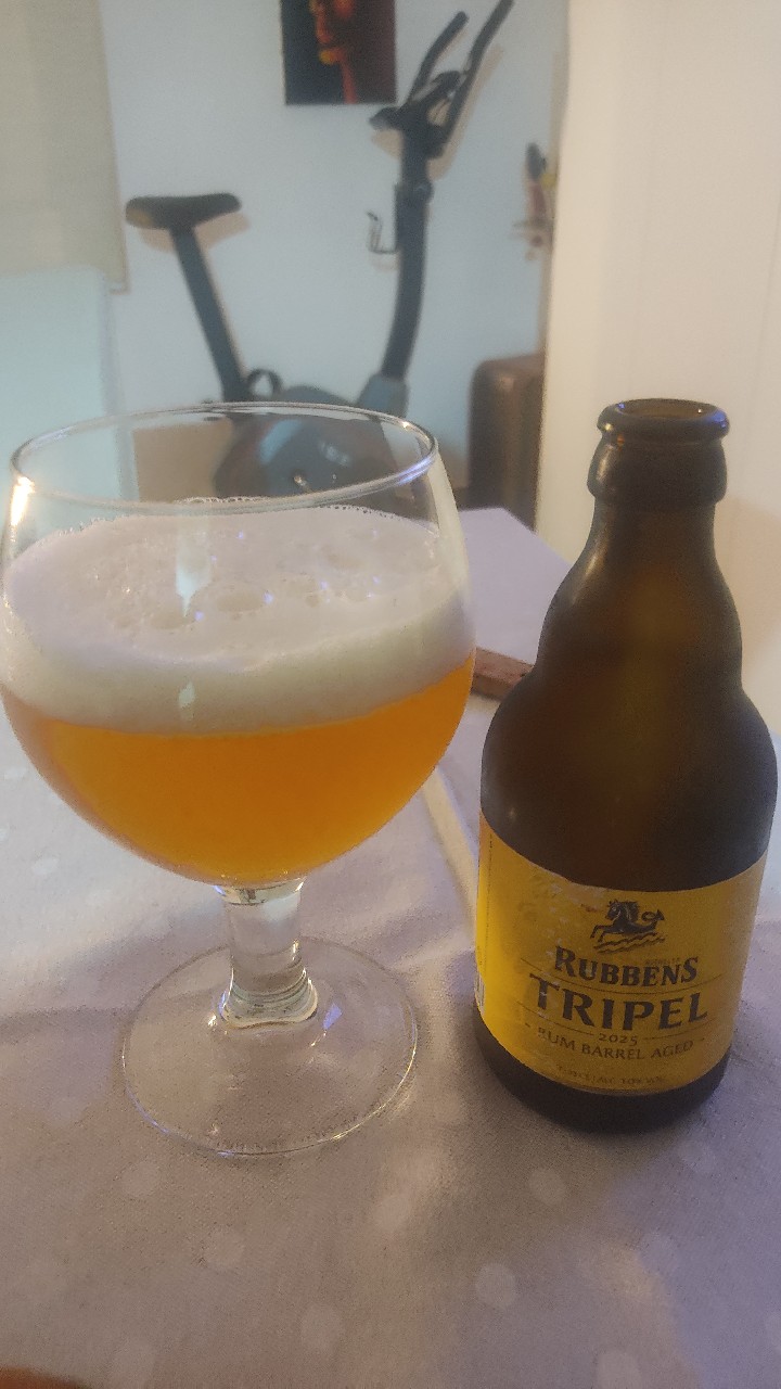 tripel rum barrel aged, Stokerij Brouwerij Rubbens