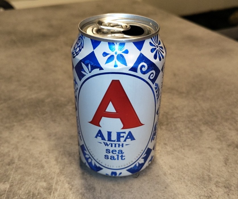 Alfa with sea salt, Greece