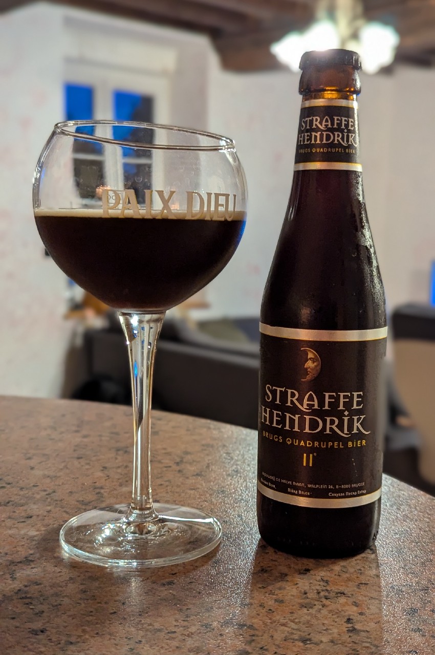 Straffe Hendrik Brugs Quadrupel Bier 11°, Belgium