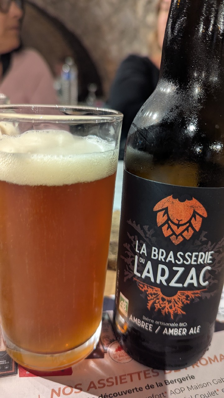 Larzac Ambrée / Amber Ale, La Brasserie Du Larzac