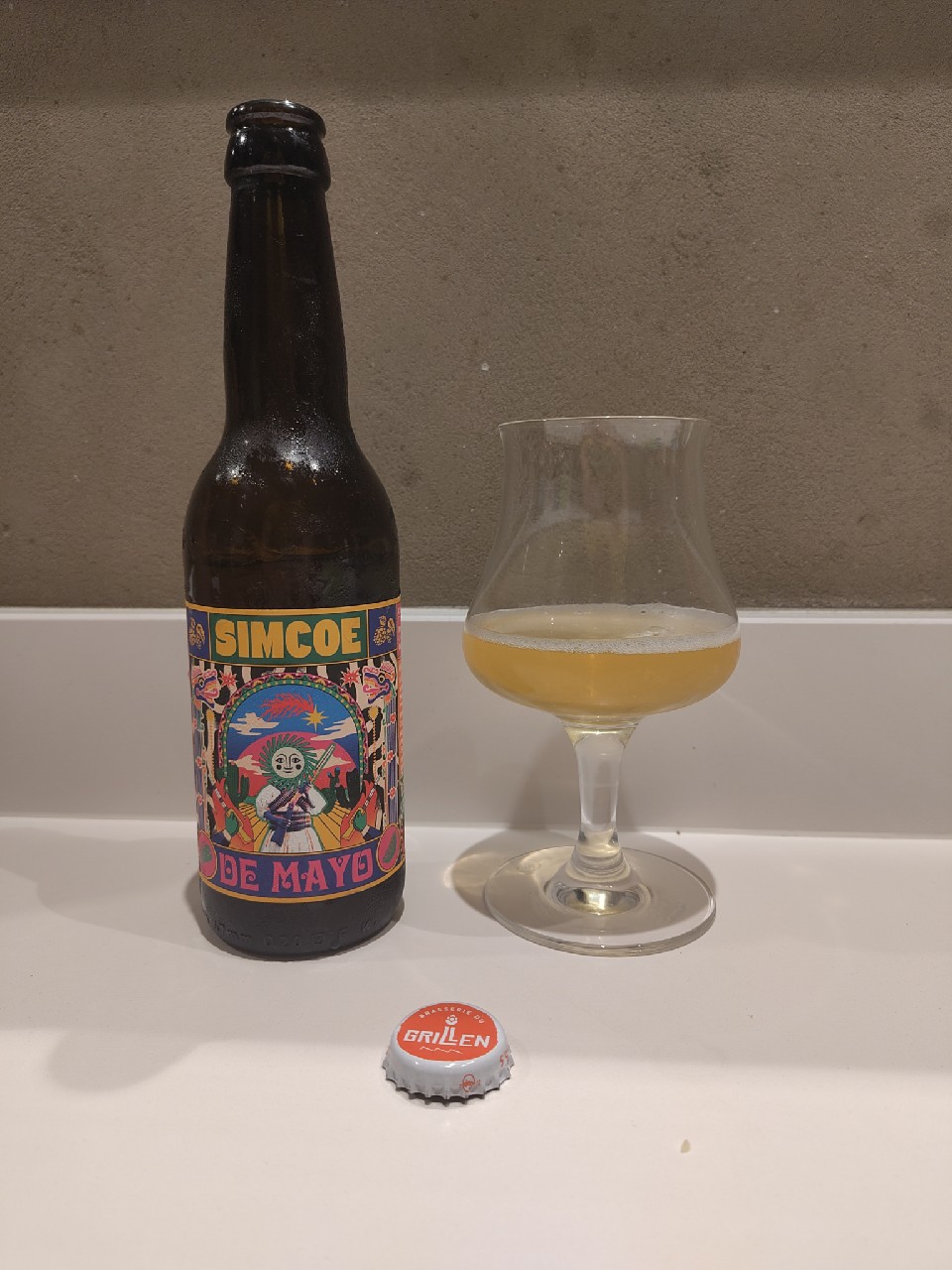Simcoe De Mayo, Brasserie Du Grillen