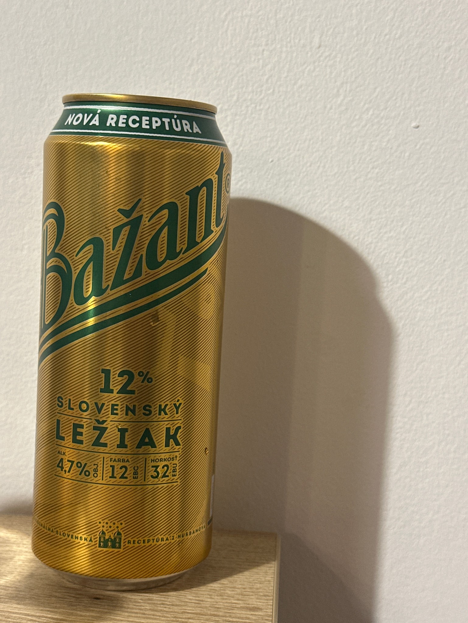 Zlatý Bažant 12% / Ležák / Prémiový Ležák / Lager, Slovakia
