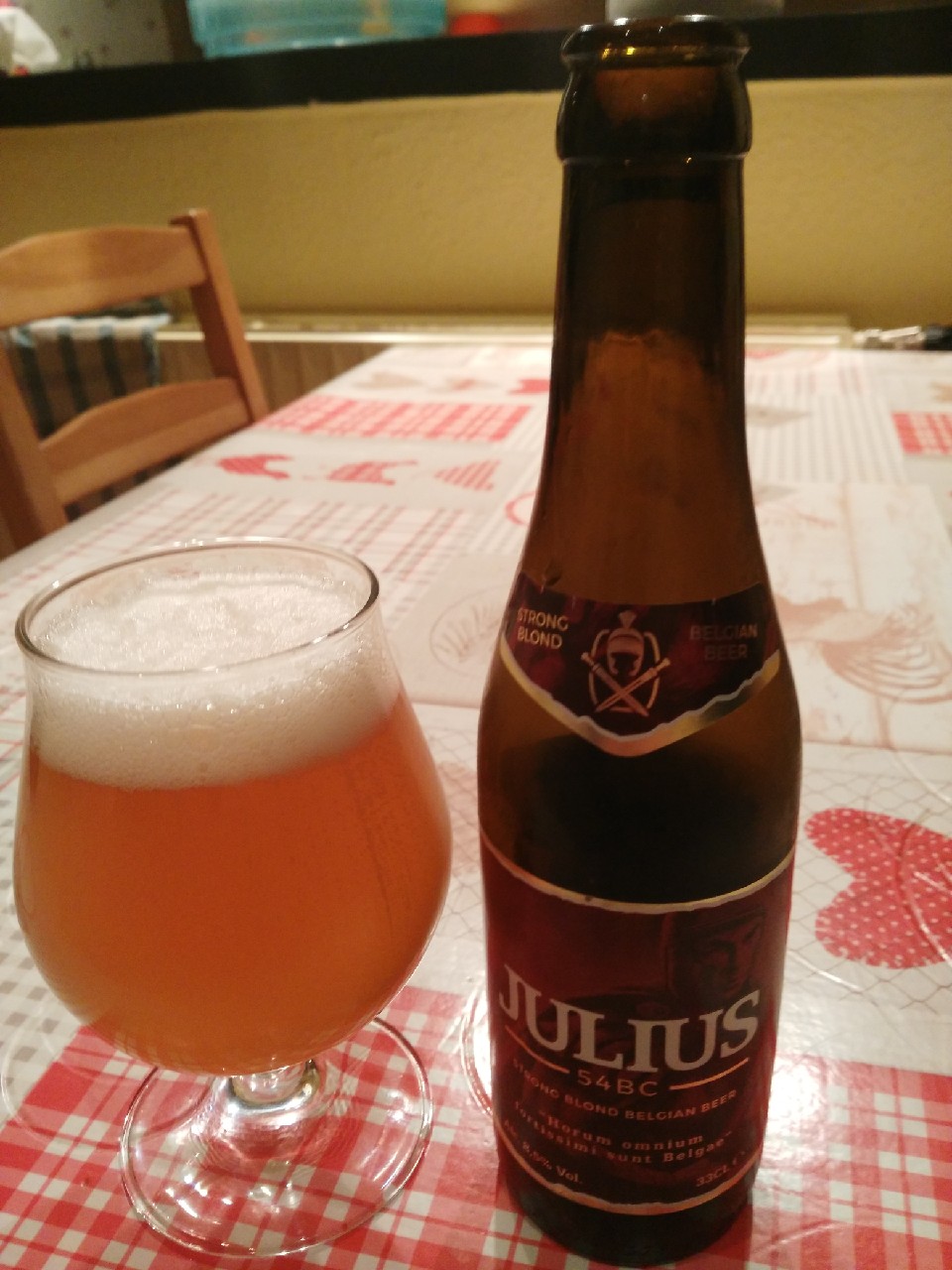 Julius 54BC, Belgium