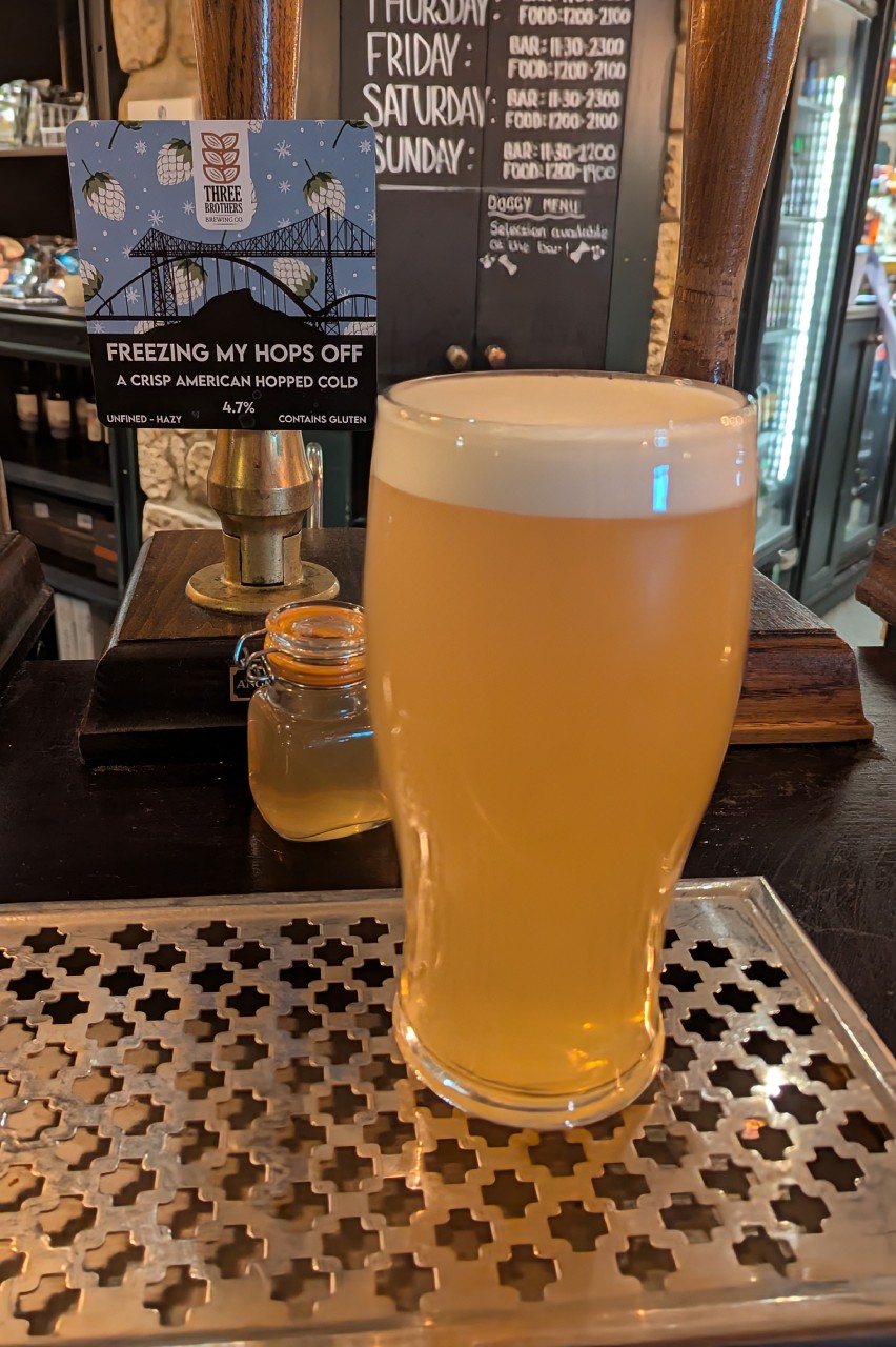 Freezing My Hops Off, England