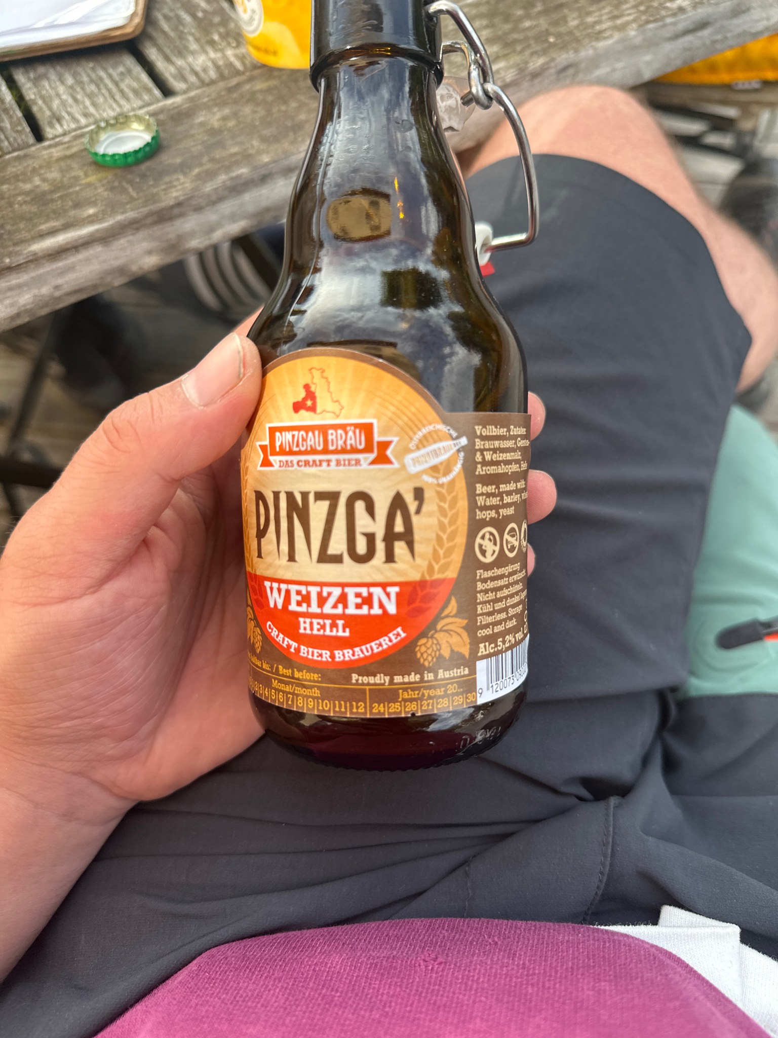 Pinzgau Bräu Weizen Hell, Austria