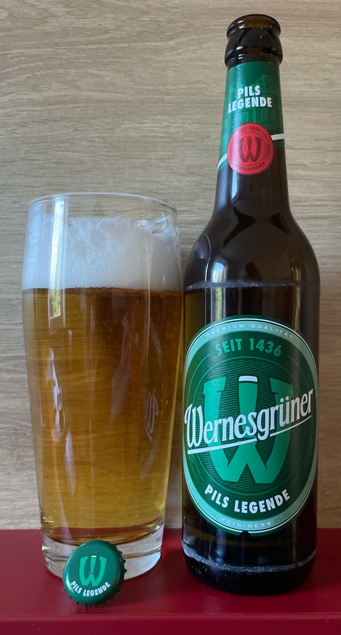 Wernesgrüner Pils Legende, Germany