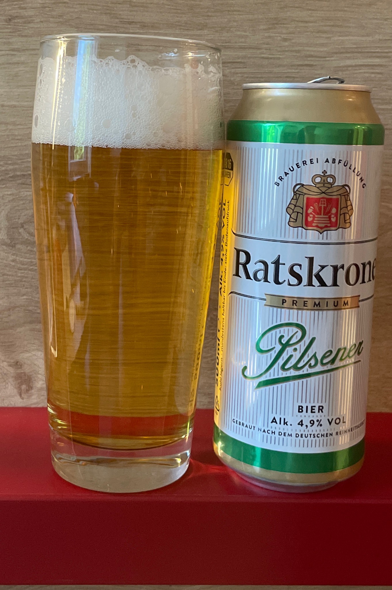 Ratskrone Pils, Kronen Brauhaus Offenburg