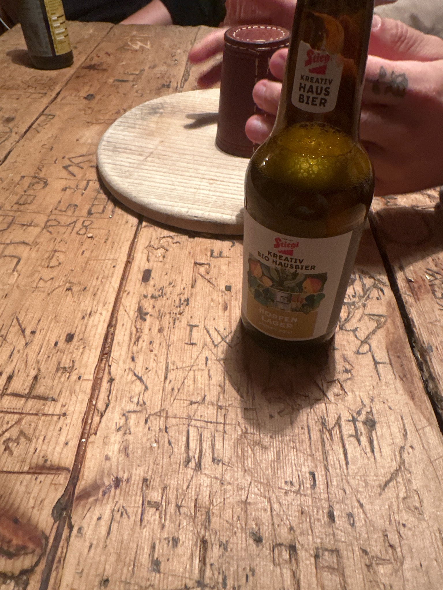 Stiegl Hausbier Nr. 55: Hopfen Lager, Austria