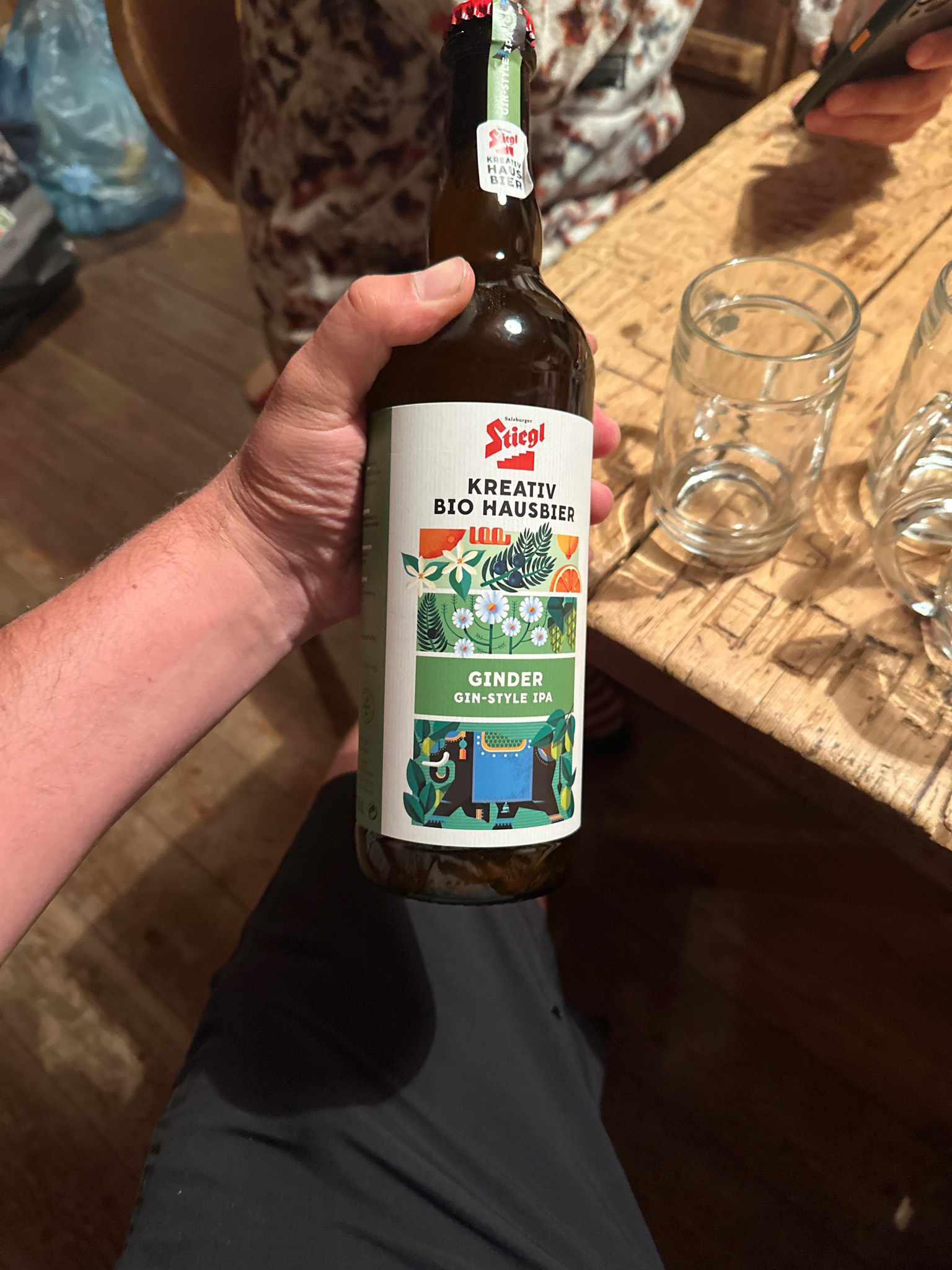 Stiegl Hausbier Nr. 49: Ginder, Austria