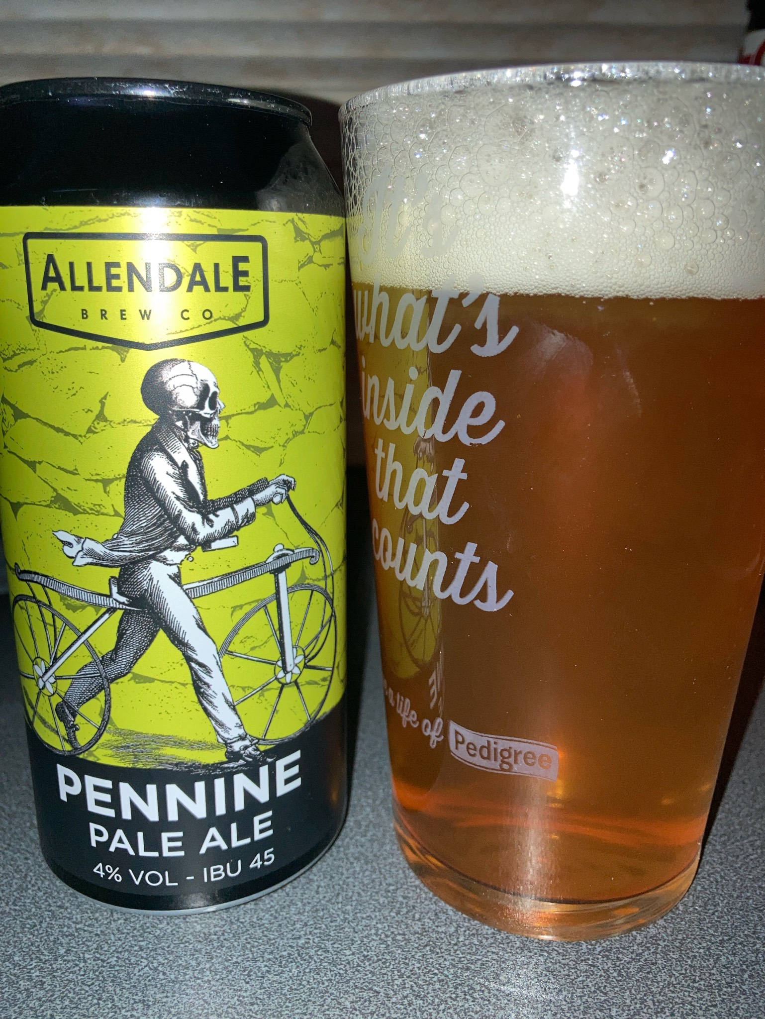 Pennine Pale, Allendale Brewery