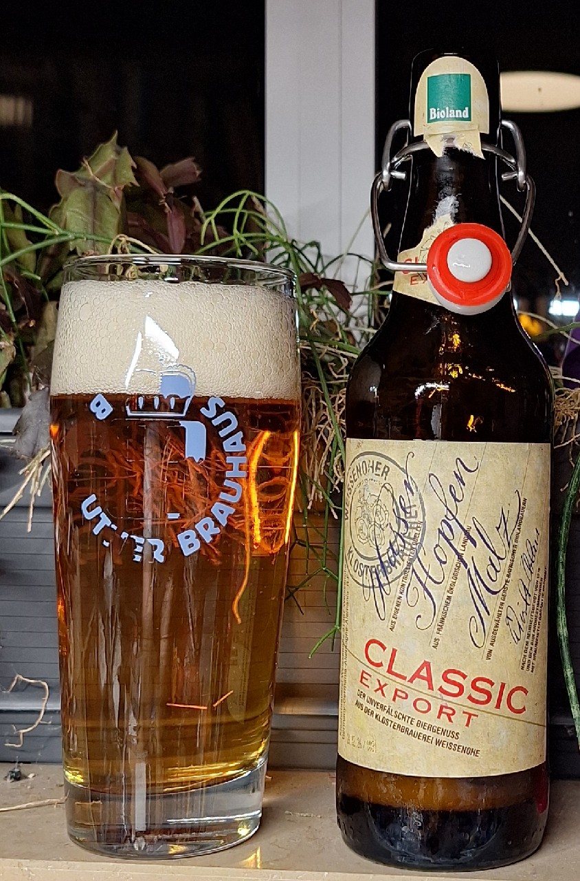 Classic Export Bioland, Klosterbrauerei Weißenohe