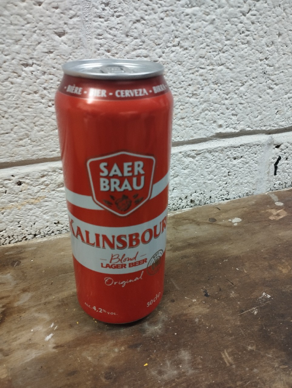 Saer Brau Kalinsbourg / Blond Lager Beer, France