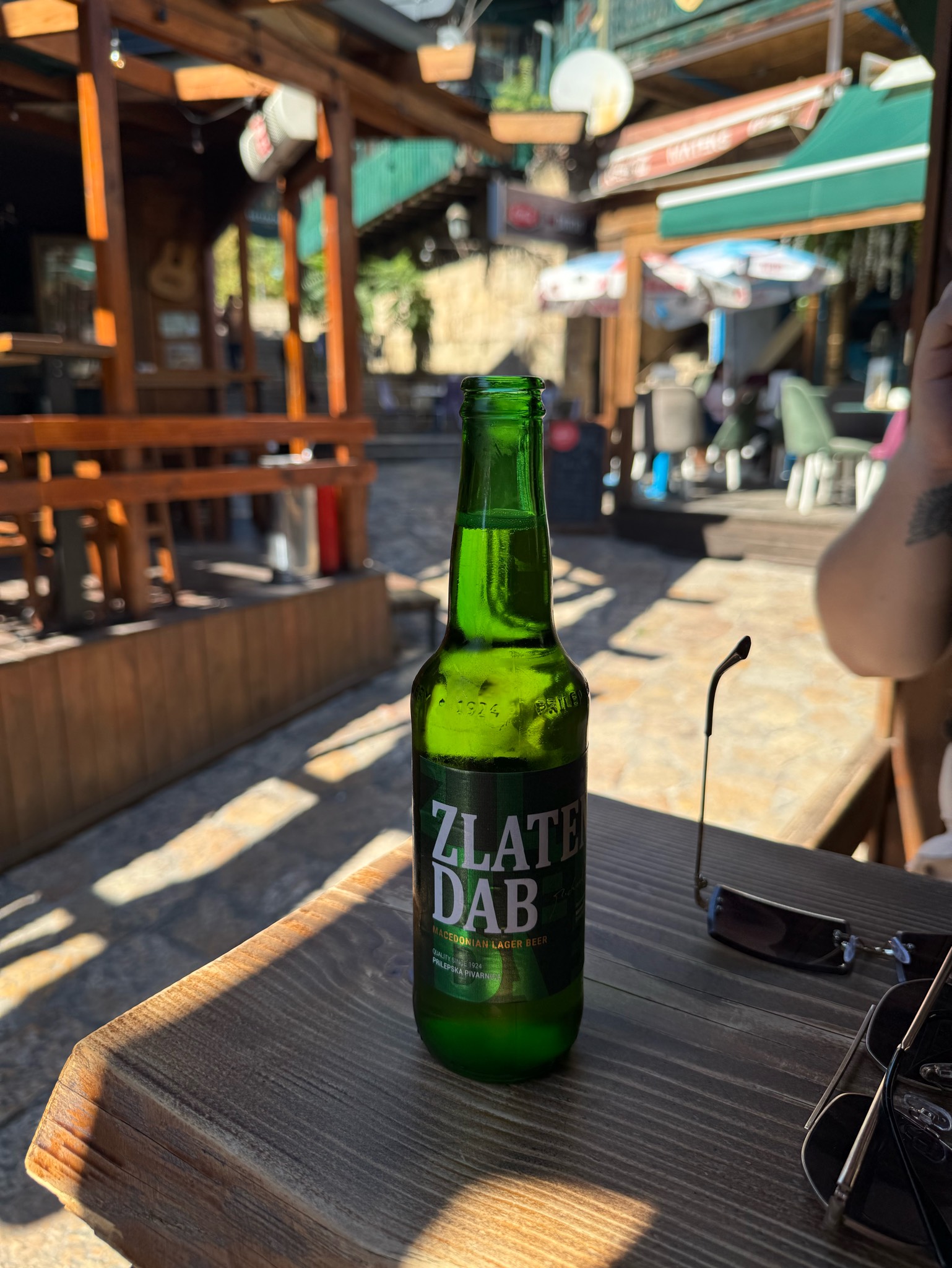 Zlaten Dab Lager Beer, North Macedonia