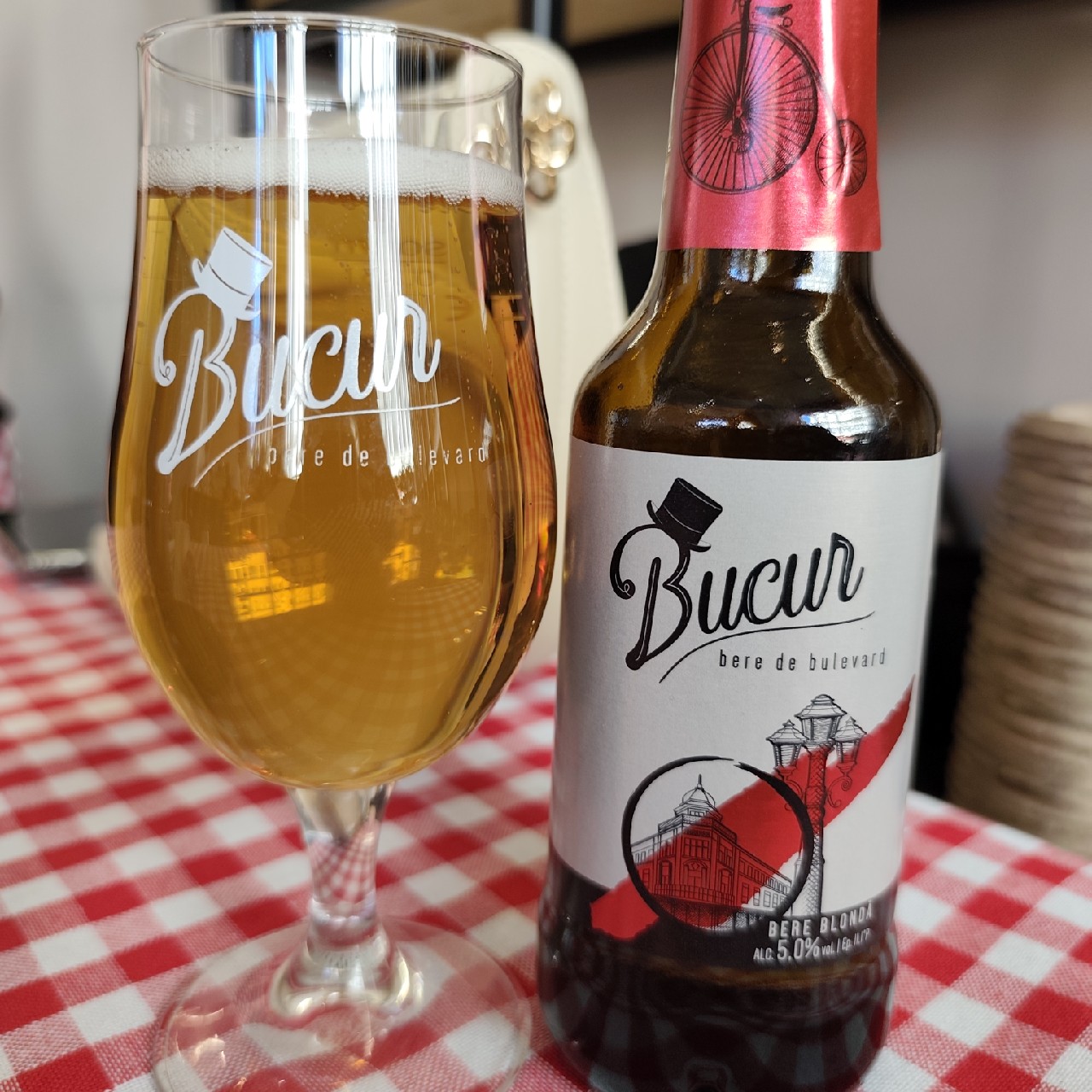 Bucur Blondă, Carlsrom Beverage Co. (United Romanian Breweries)