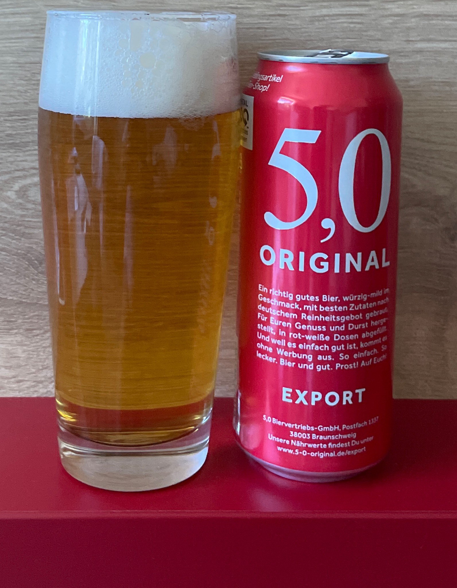 5,0 Original Export / Lager, Germany