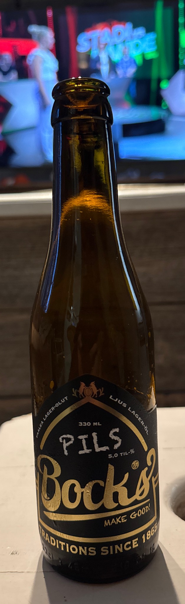 Bock's Pils, Finland