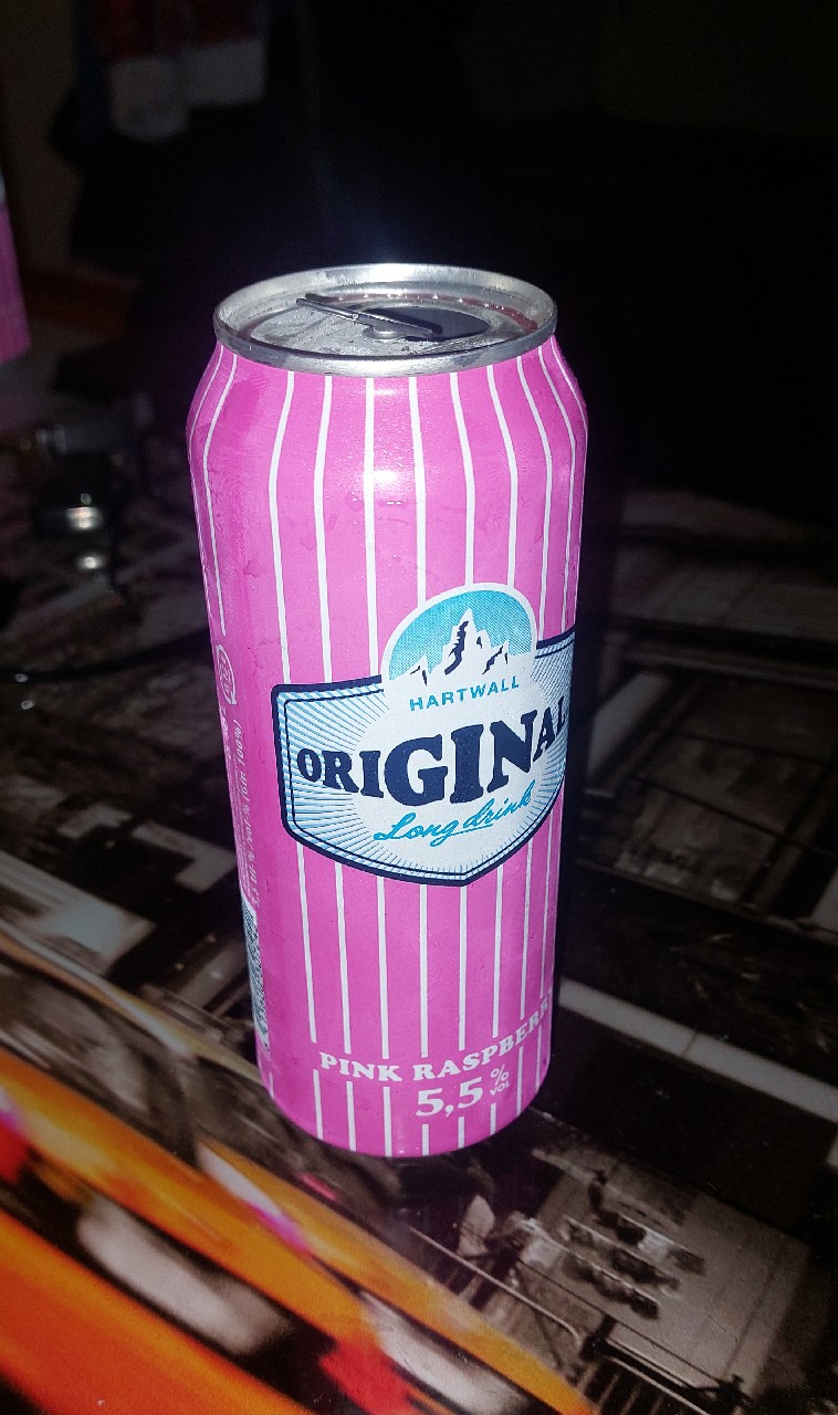Original Longdrink Pink Rasberry, Finland