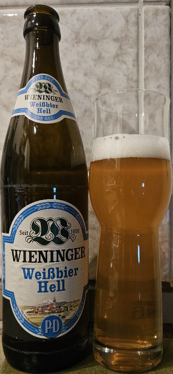 Wieninger Weißbier Hell / Hefe Weizen, Germany
