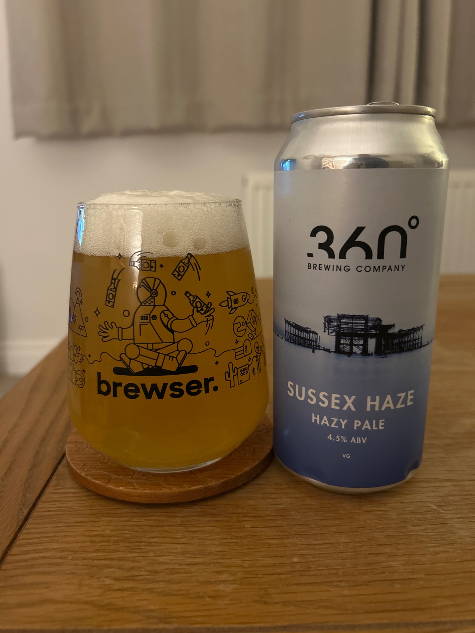 Sussex Haze, 360° Brewing Company