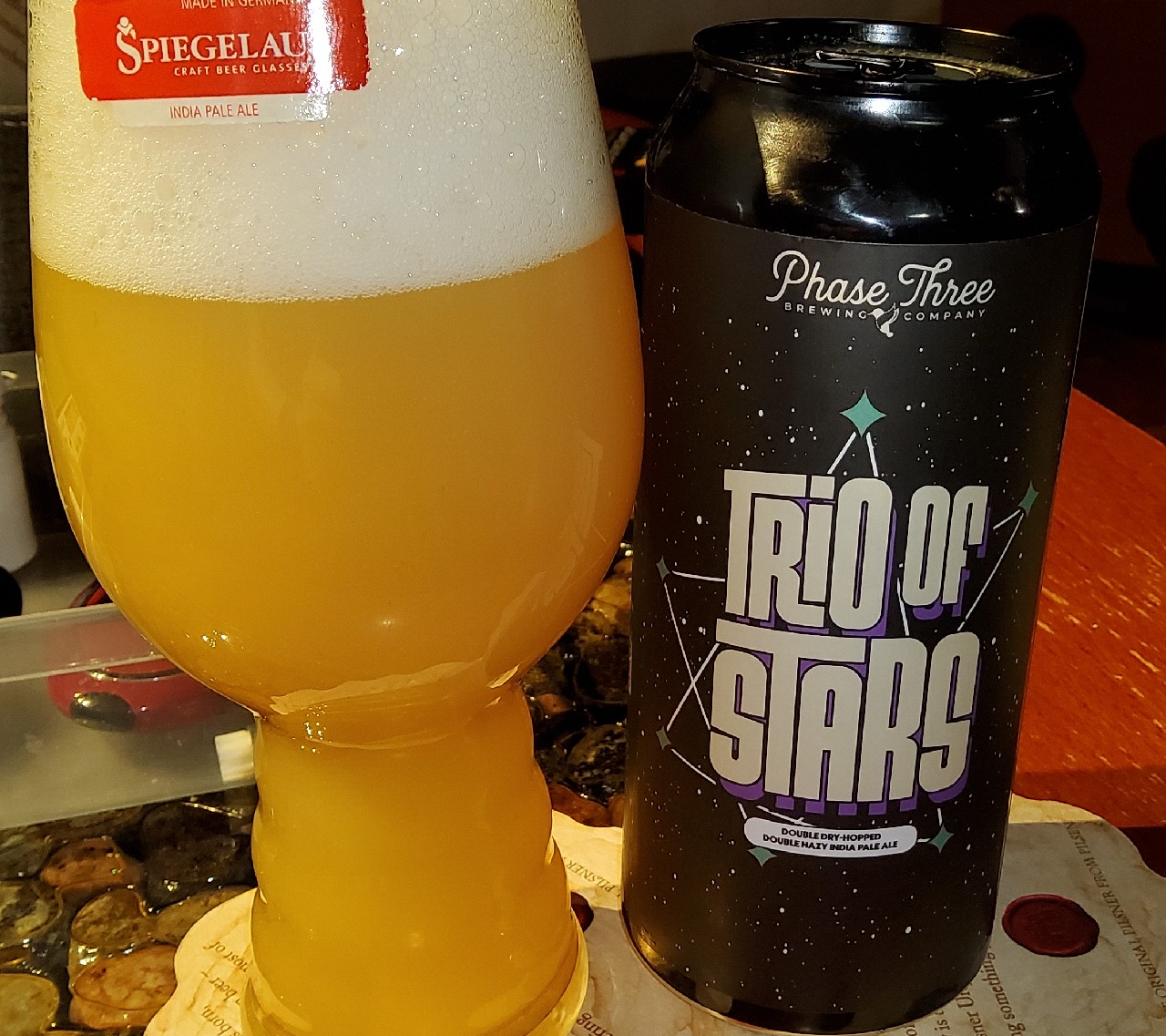 trio of stars, Phase Three Brewing