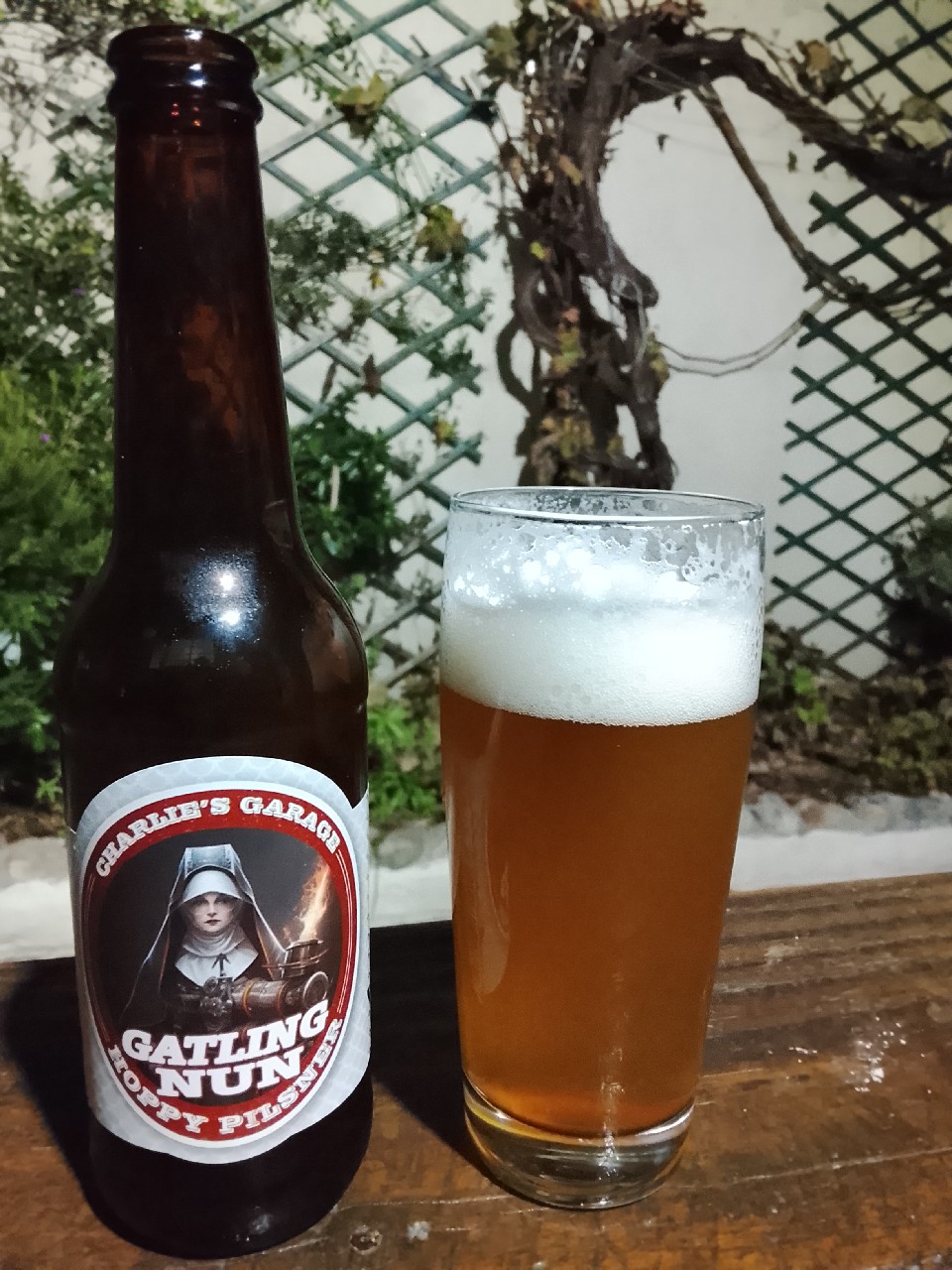 Gatling Nun, Charlie's Garage Craft Brewery