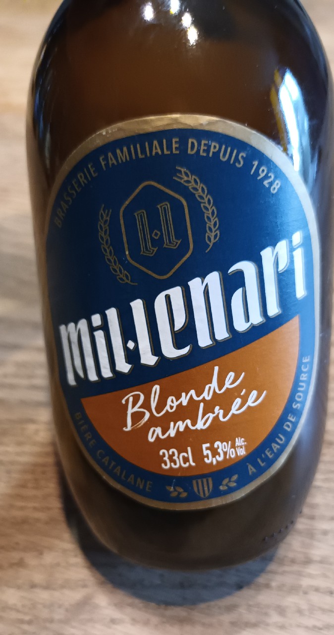 Mil.lenari Blonde Ambrée, Brasserie Milles