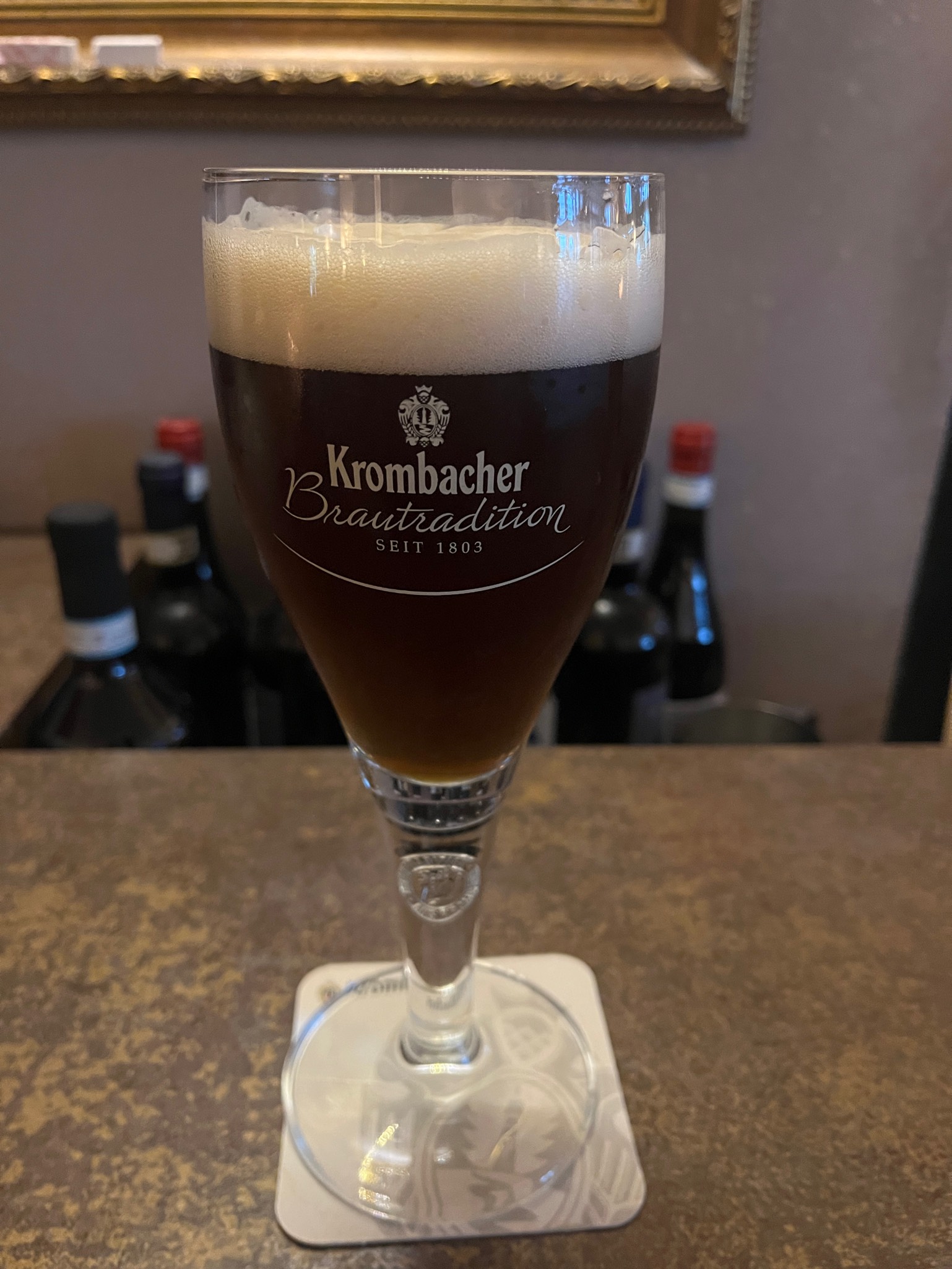 Krombacher Dunkel, Germany