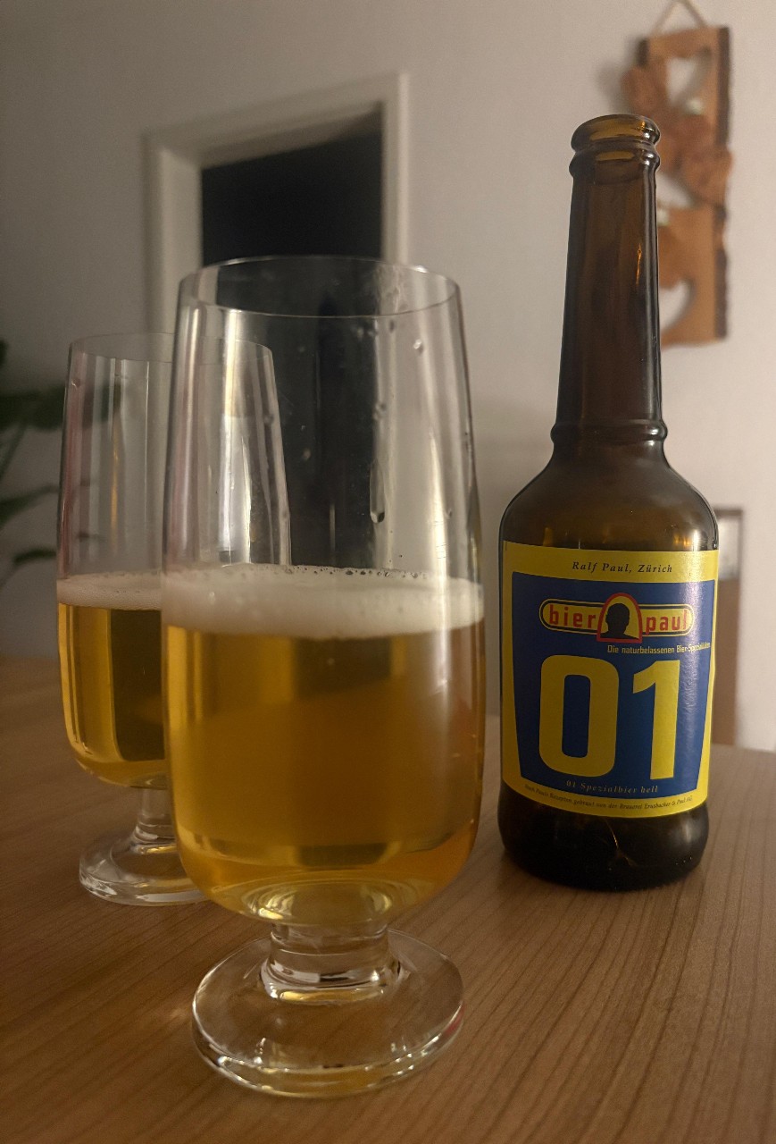 Bier Paul 01, Brauerei Erusbacher & Paul AG