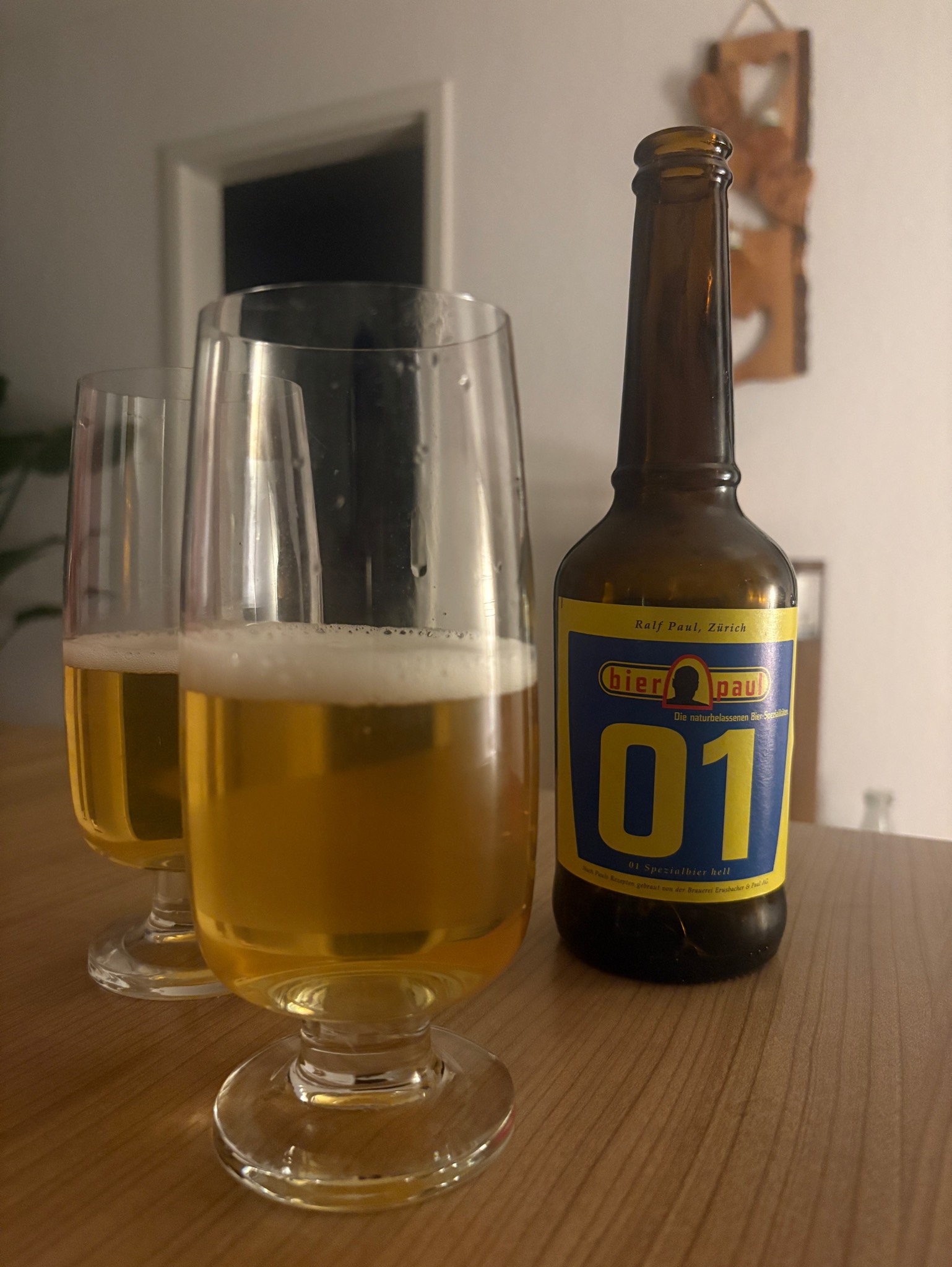 Bier Paul 01, Brauerei Erusbacher & Paul AG