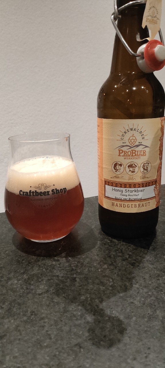 Honig Starkbier, Cunewalder ProBier Werkstatt