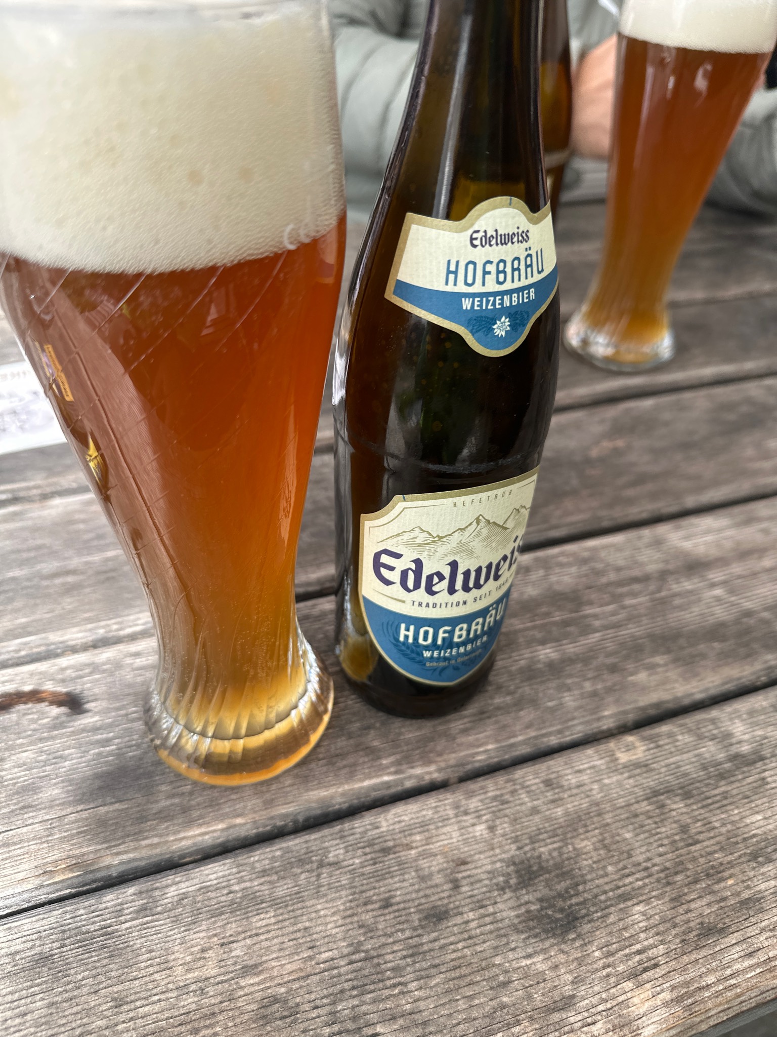Edelweiss Hofbräu Weizenbier, Austria