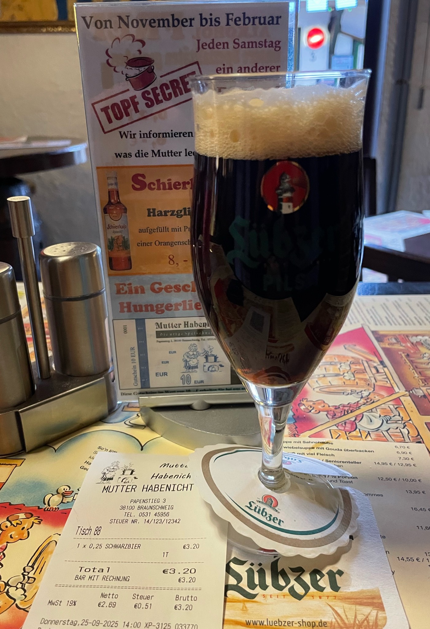 Lübzer Schwarzbier, Germany