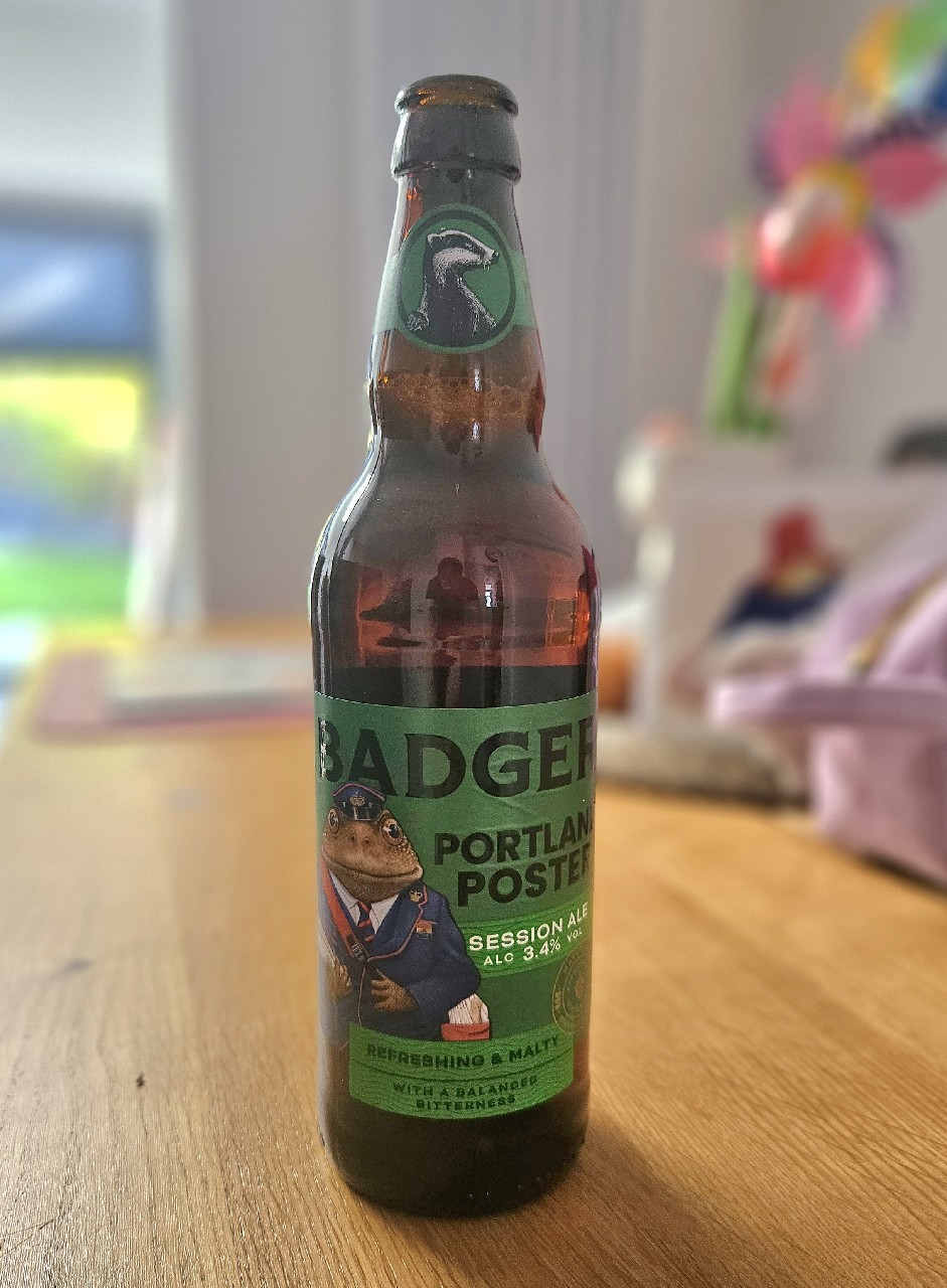 Portland Poster, Badger Brewery (Hall & Woodhouse)