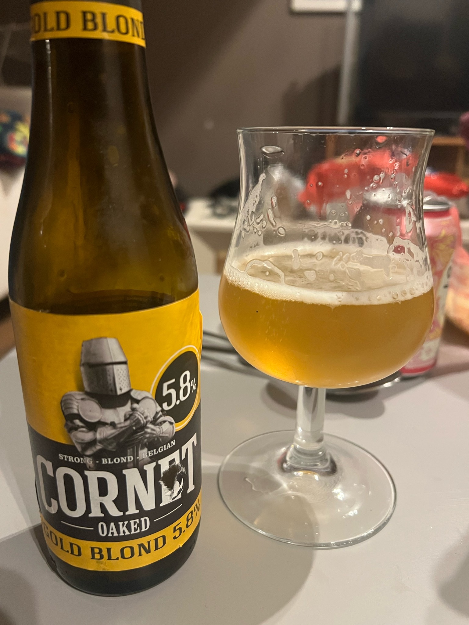 cornet oaked - Gold blond, Belgium