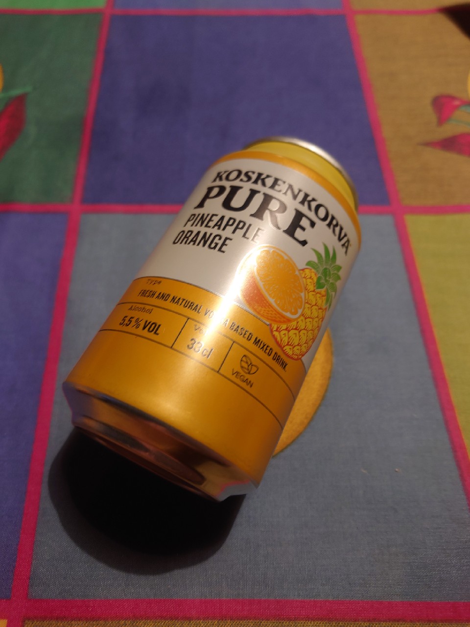 Koskenkorva Pure Pineapple Orange, Finland