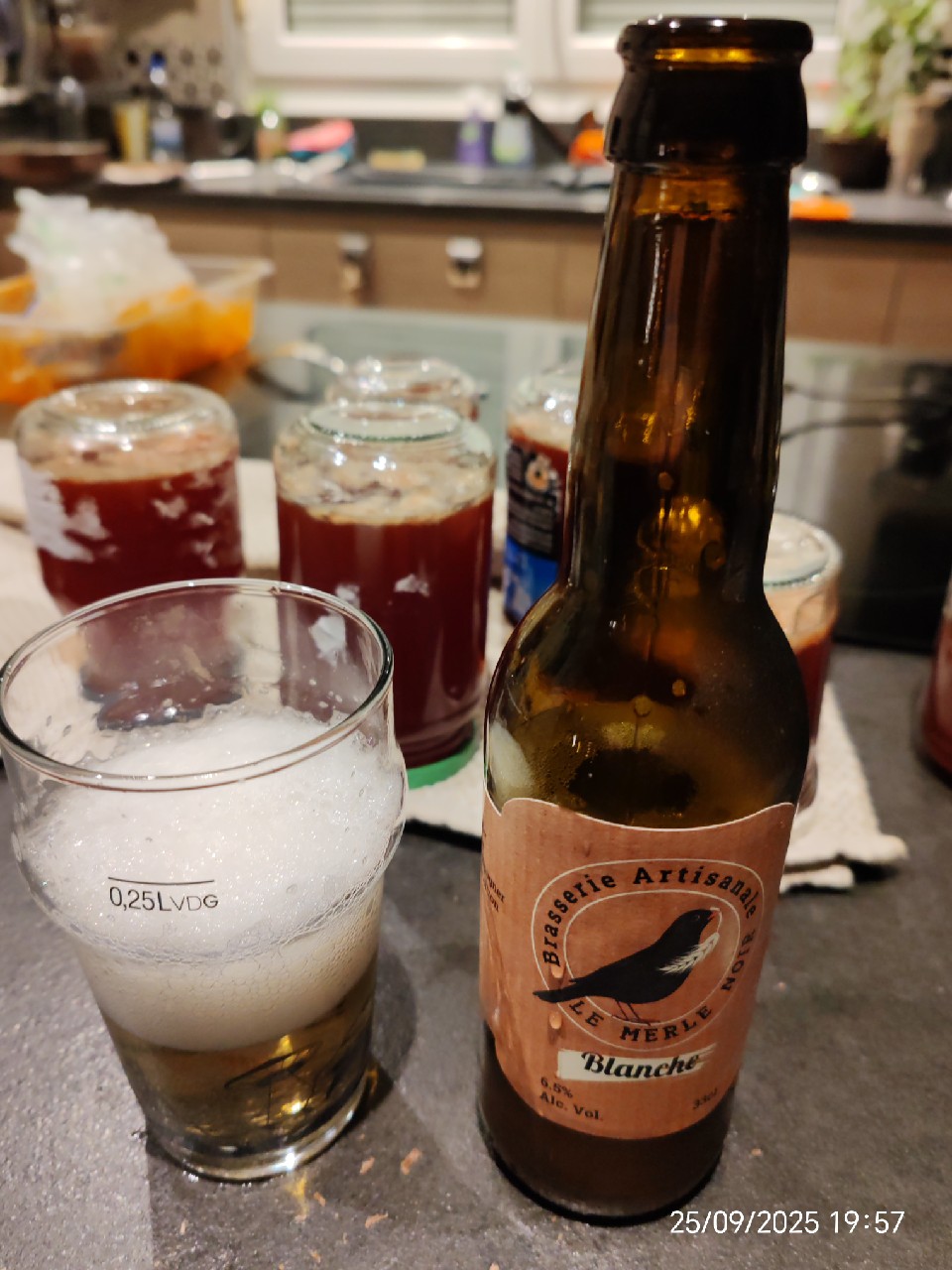 Merle Noir Blanche, Brasserie Du Merle Noir