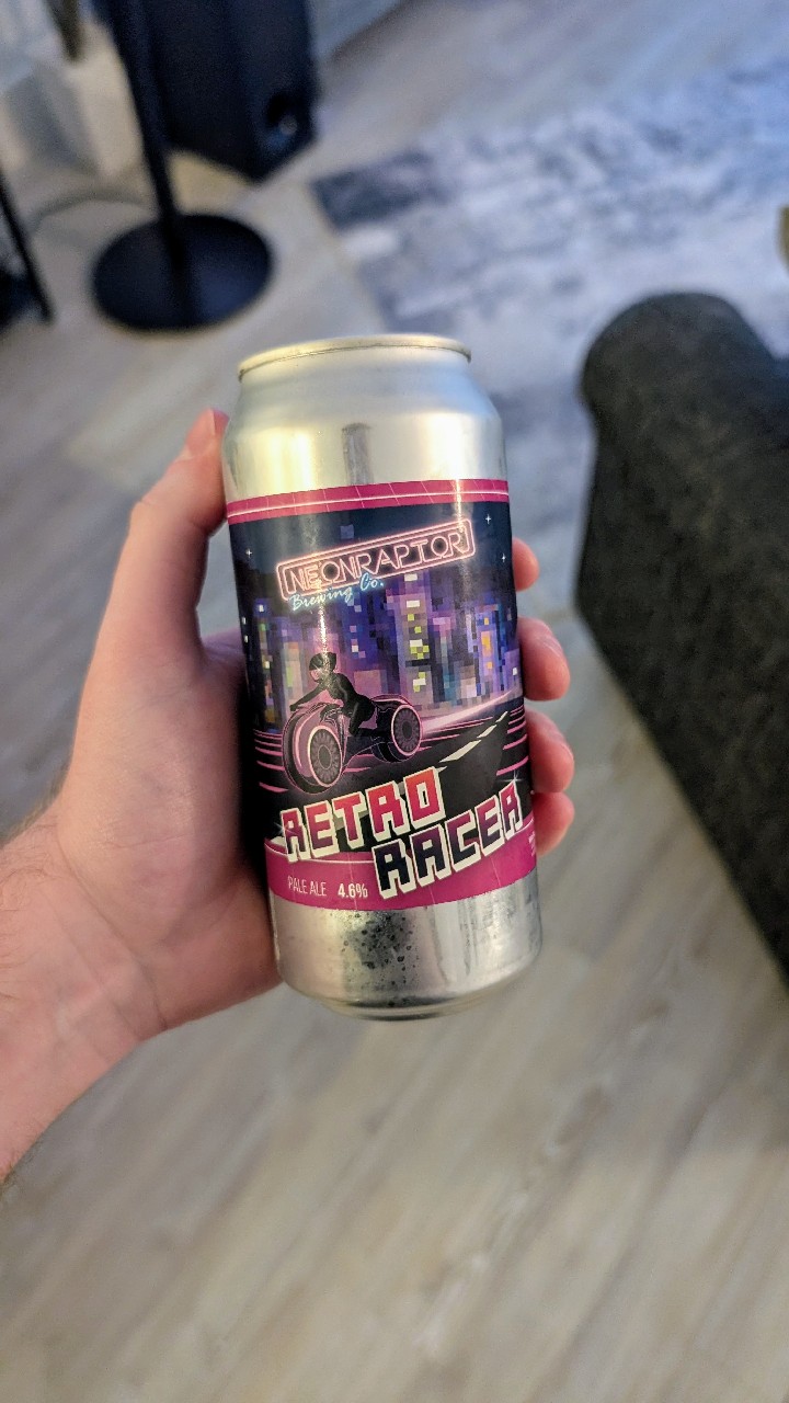 Retro Racer, Neon Raptor Brewing Co.