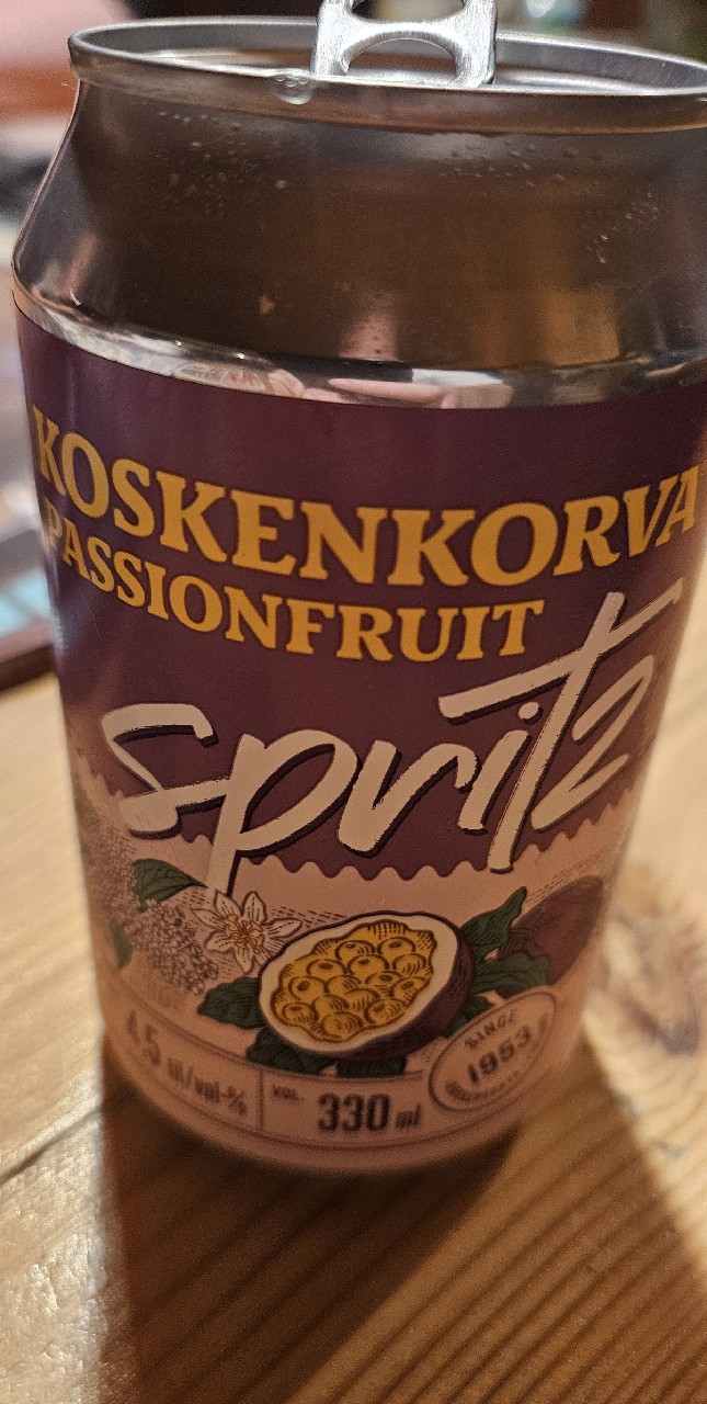 Koskenkorva Passionfruit Spritz, Finland