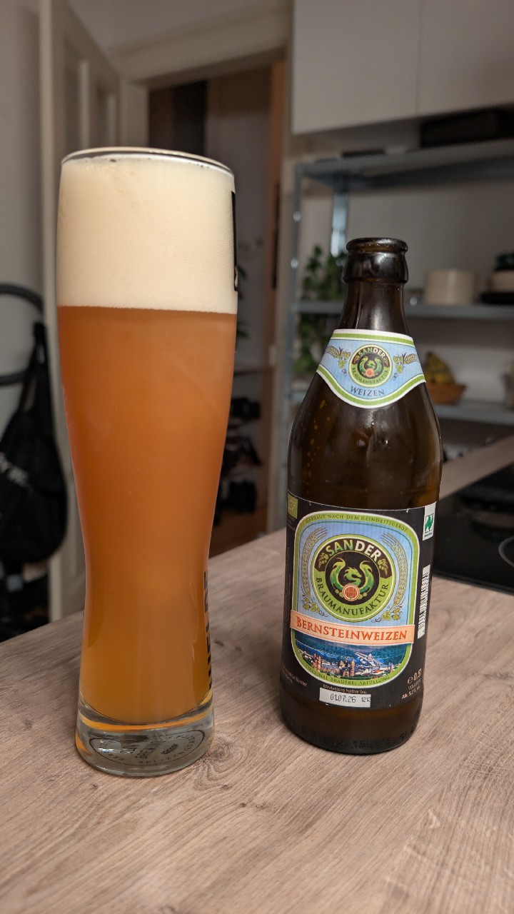 Sander Bernsteinweizen, Braumanufaktur Sander