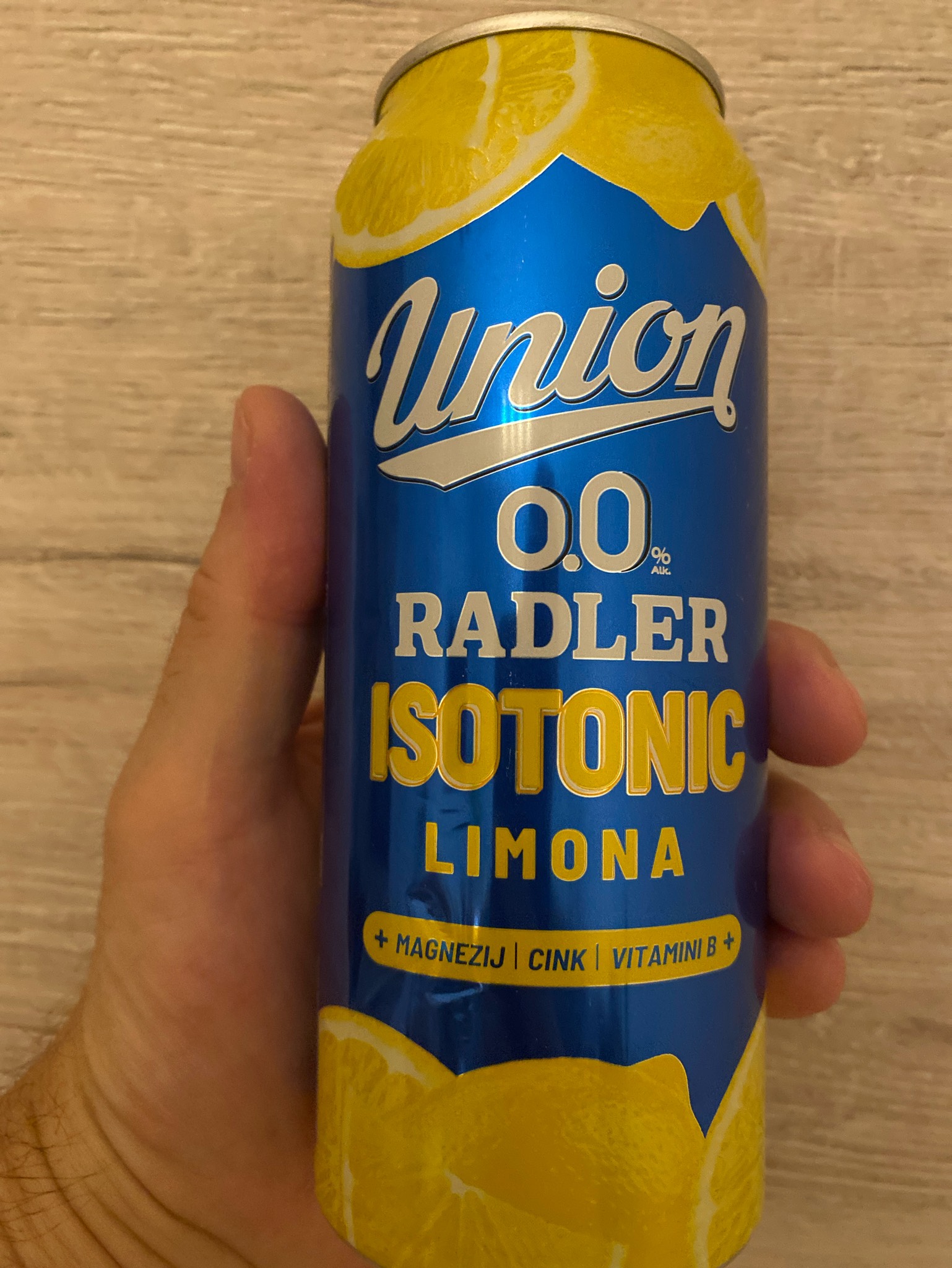 Union 0.0% Radler Isotonic Lemona, Slovenia