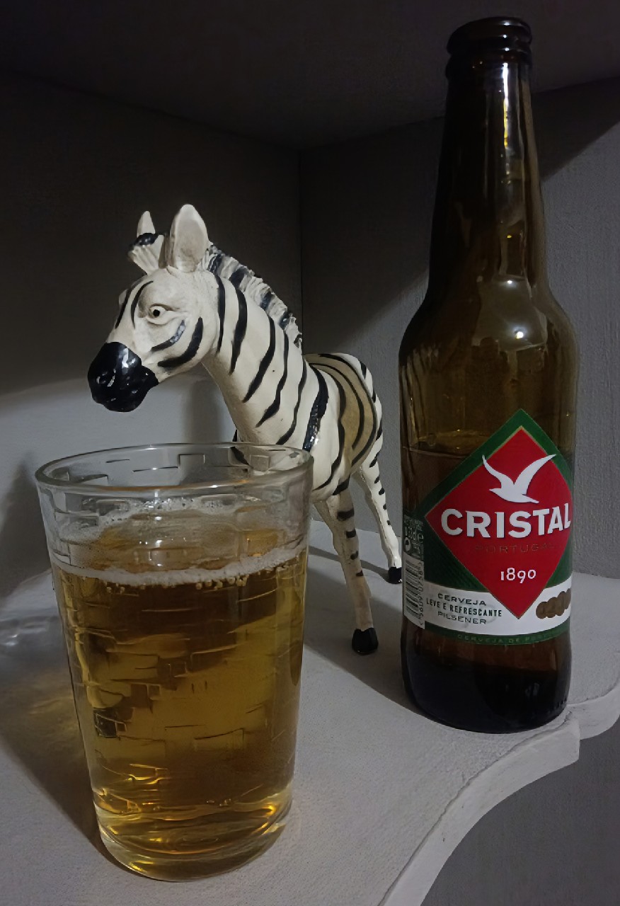 Cristal Pilsener, Portugal