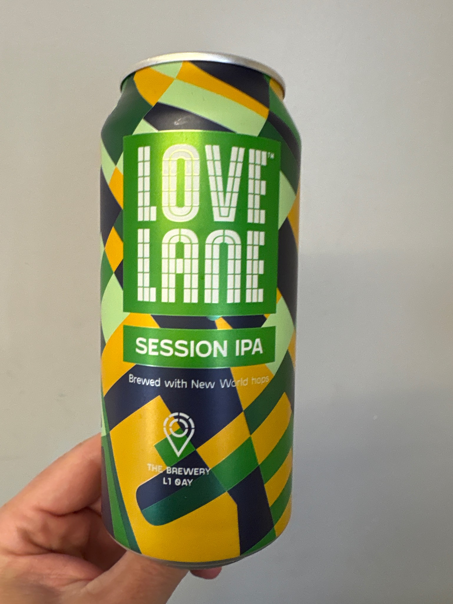 Session IPA, Love Lane Brewing