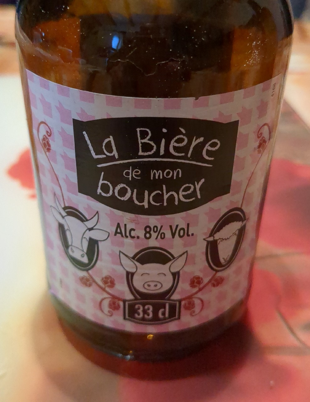 La Bière De Mon Boucher Blonde, Côté Bière