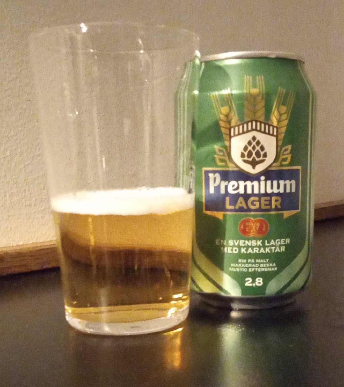 Premium Lager 2.8%, Sweden