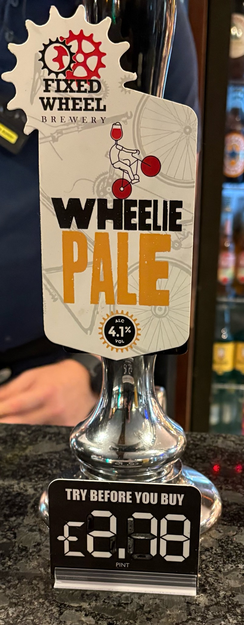 Wheelie Pale, Fixed Wheel Brewery