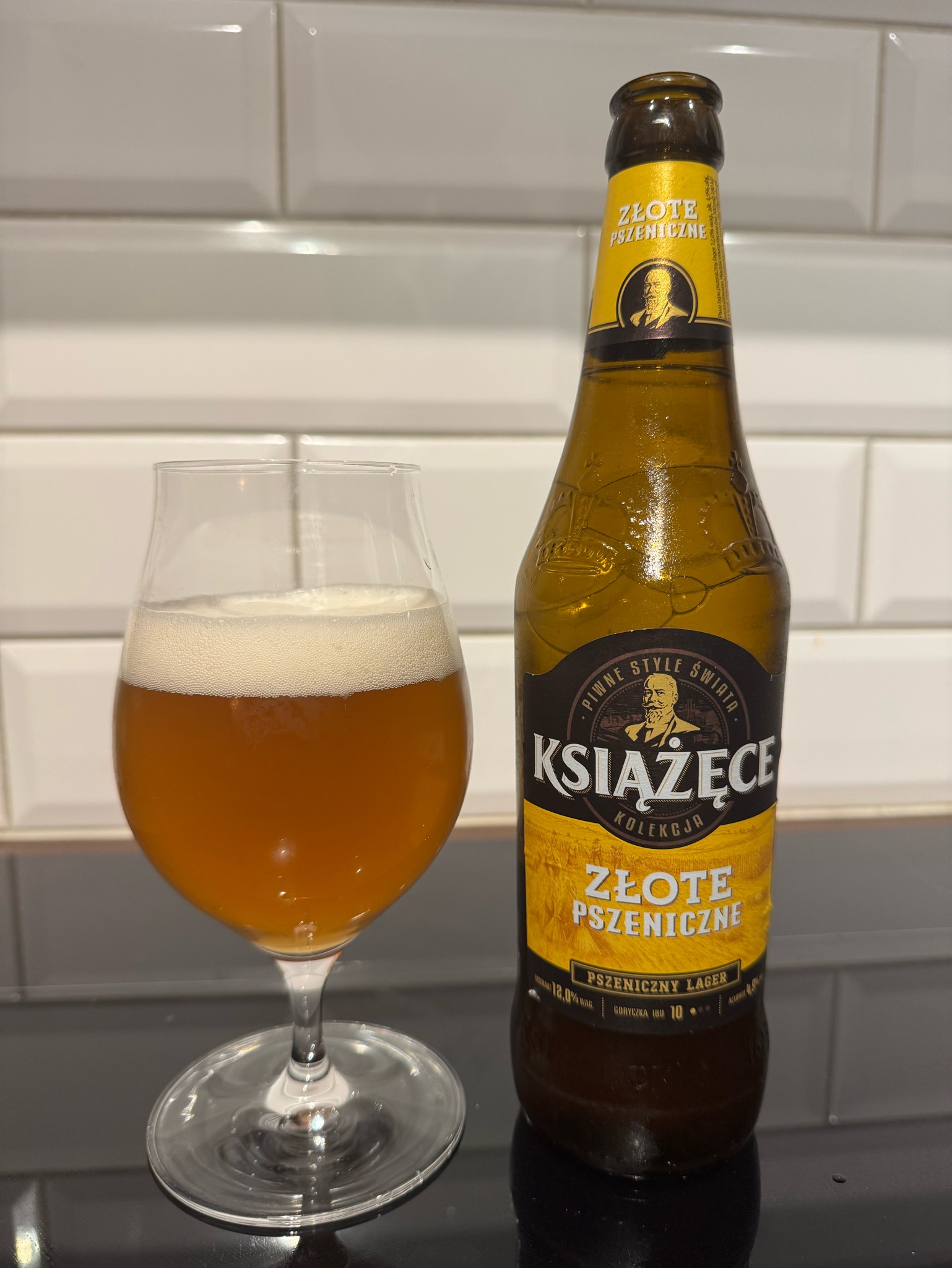 Książęce Złote Pszeniczne, Tyskie Brewery Książęce (Asahi)